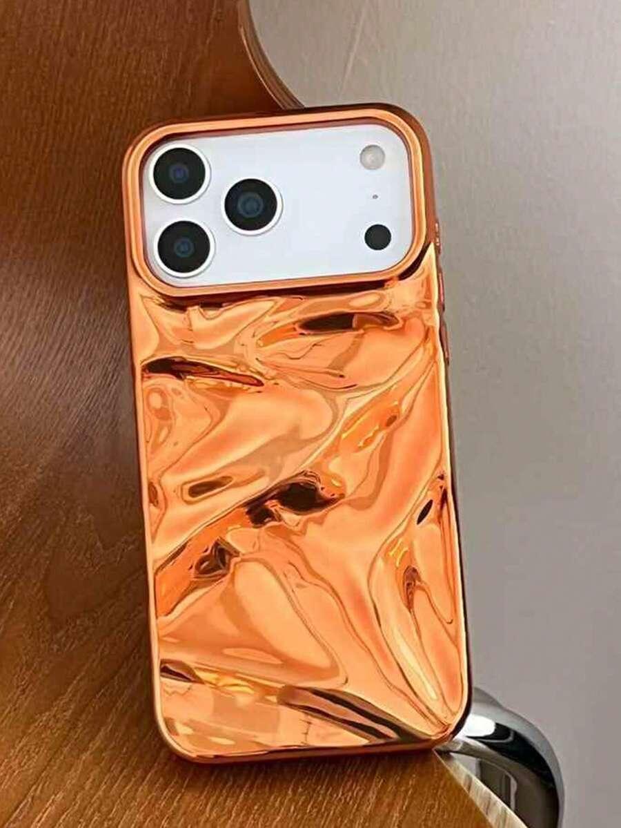 pomarańczowe etui na telefon 