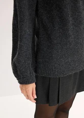 SWETER DAMSKI Z OZDOBNYM DEKOLTEM 