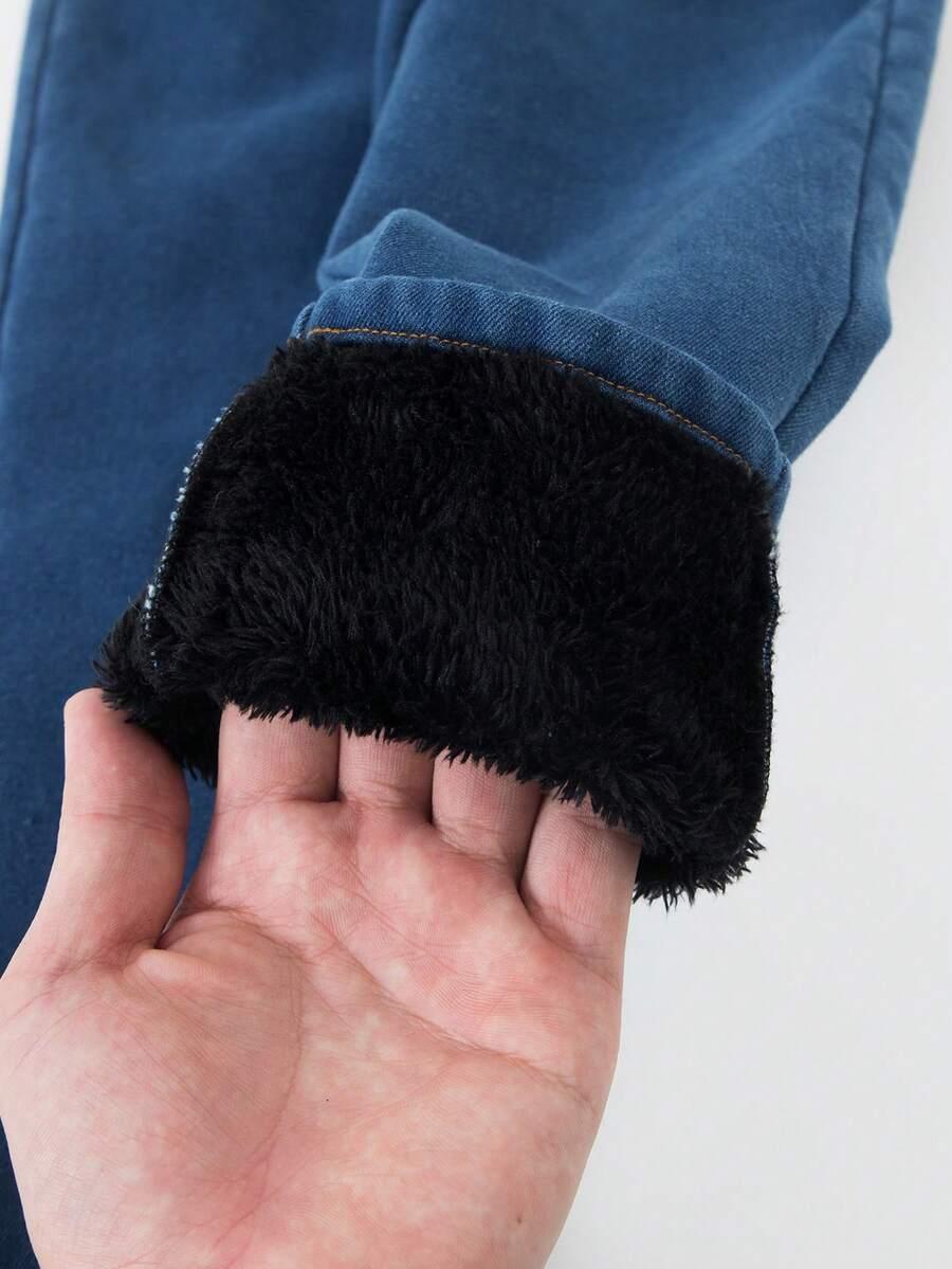 NIEBIESKIE SPODNIE JEANS