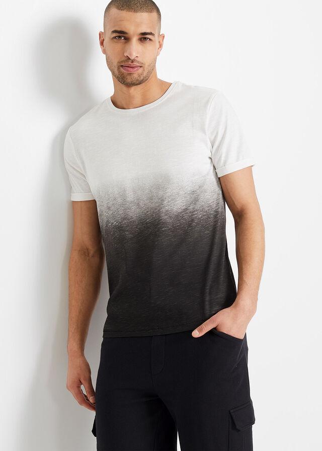 T-SHIRT KRÓTKI RĘKAW KONTRAST