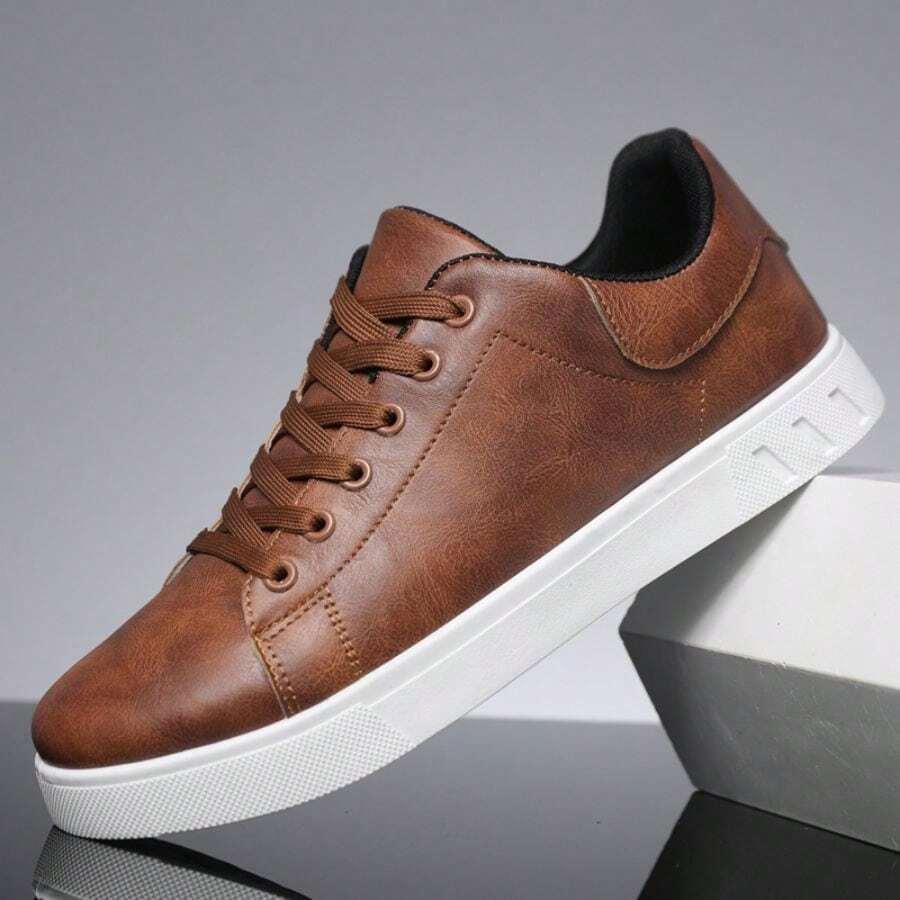 BRĄZOWE SPORTOWE BUTY