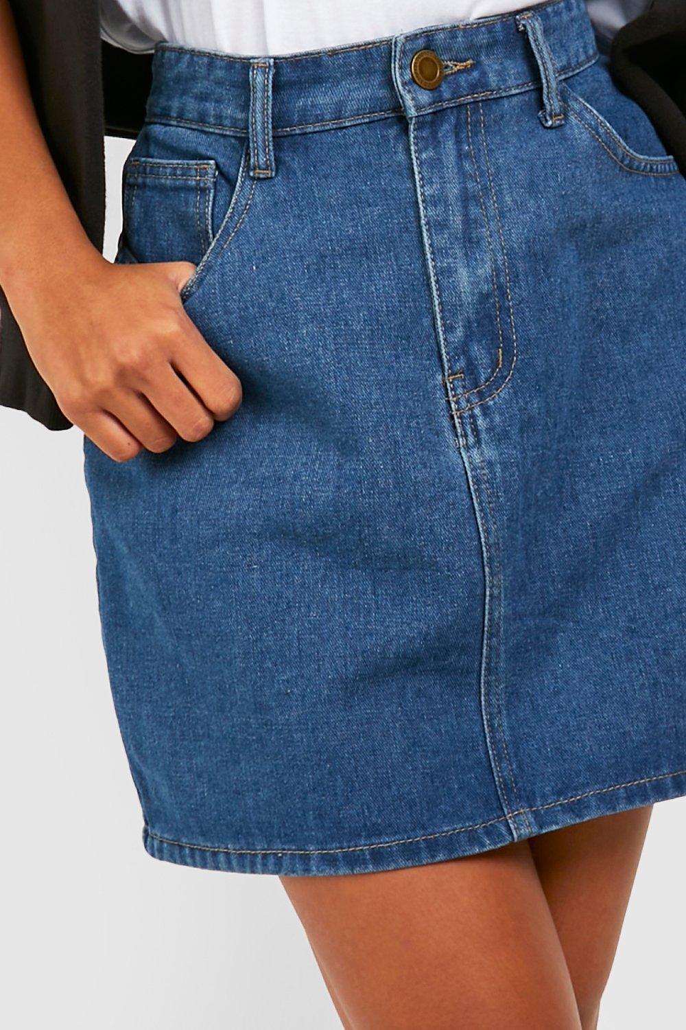 SPÓDNICA JEANSOWA MINI