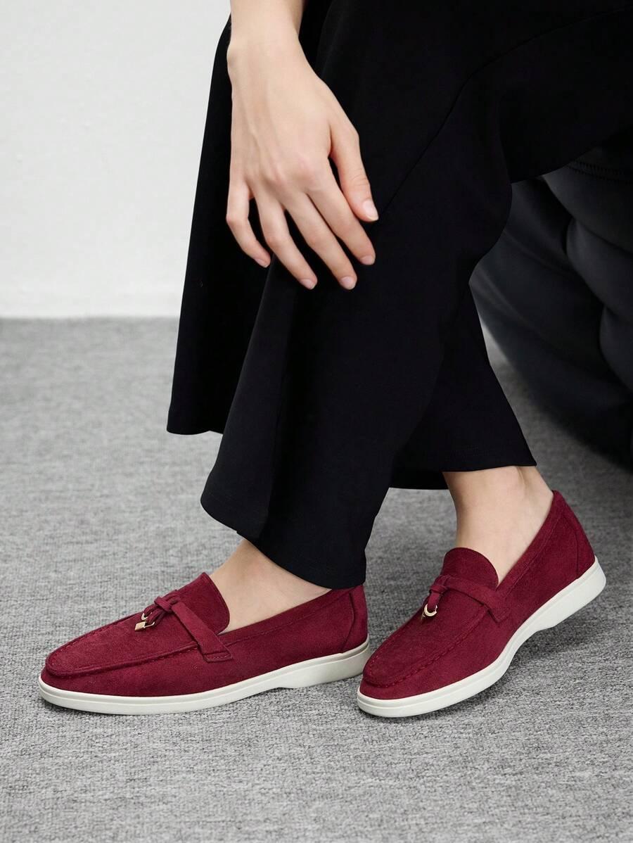 BORDOWE MOKASYNY CASUAL