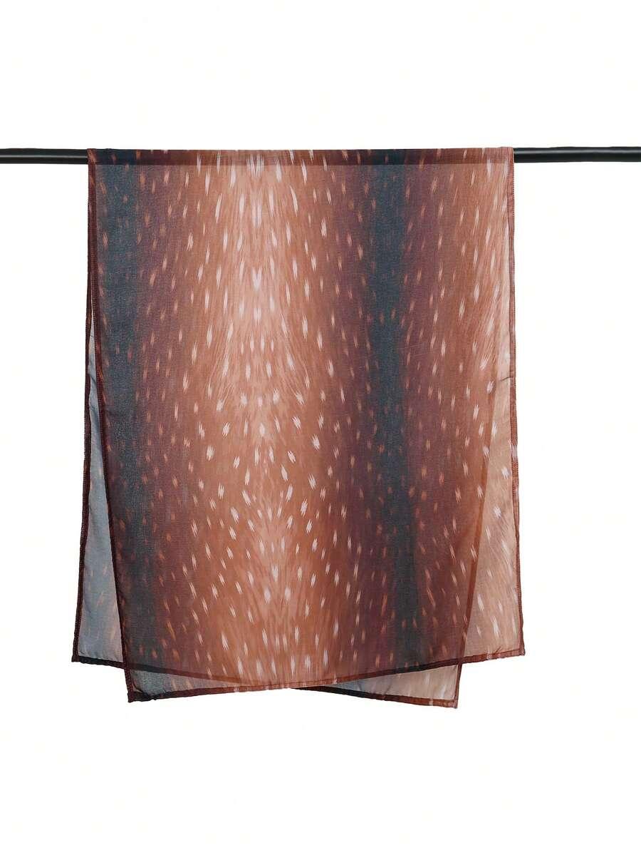 szal animal print