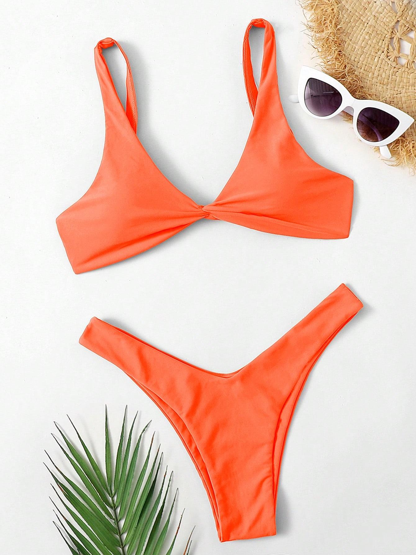 POMARAŃCZOWA GÓRA OD BIKINI neon