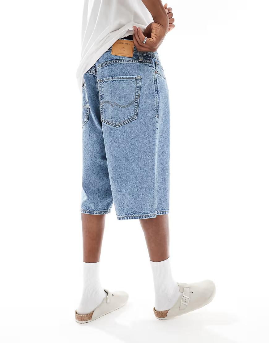 NIEBIESKIE SPODENKI JEANS