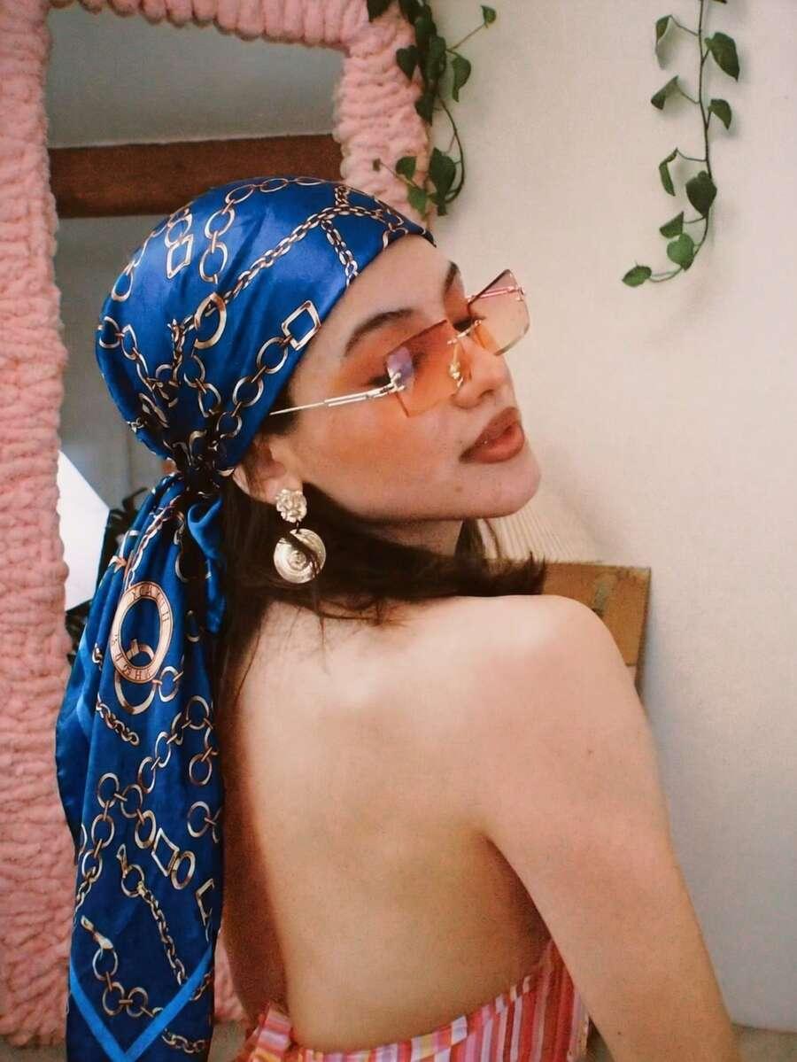 chusta wzór vintage