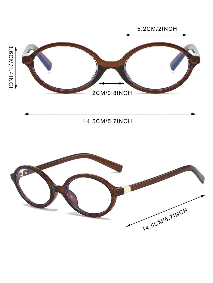 brązowe okulary zerówki