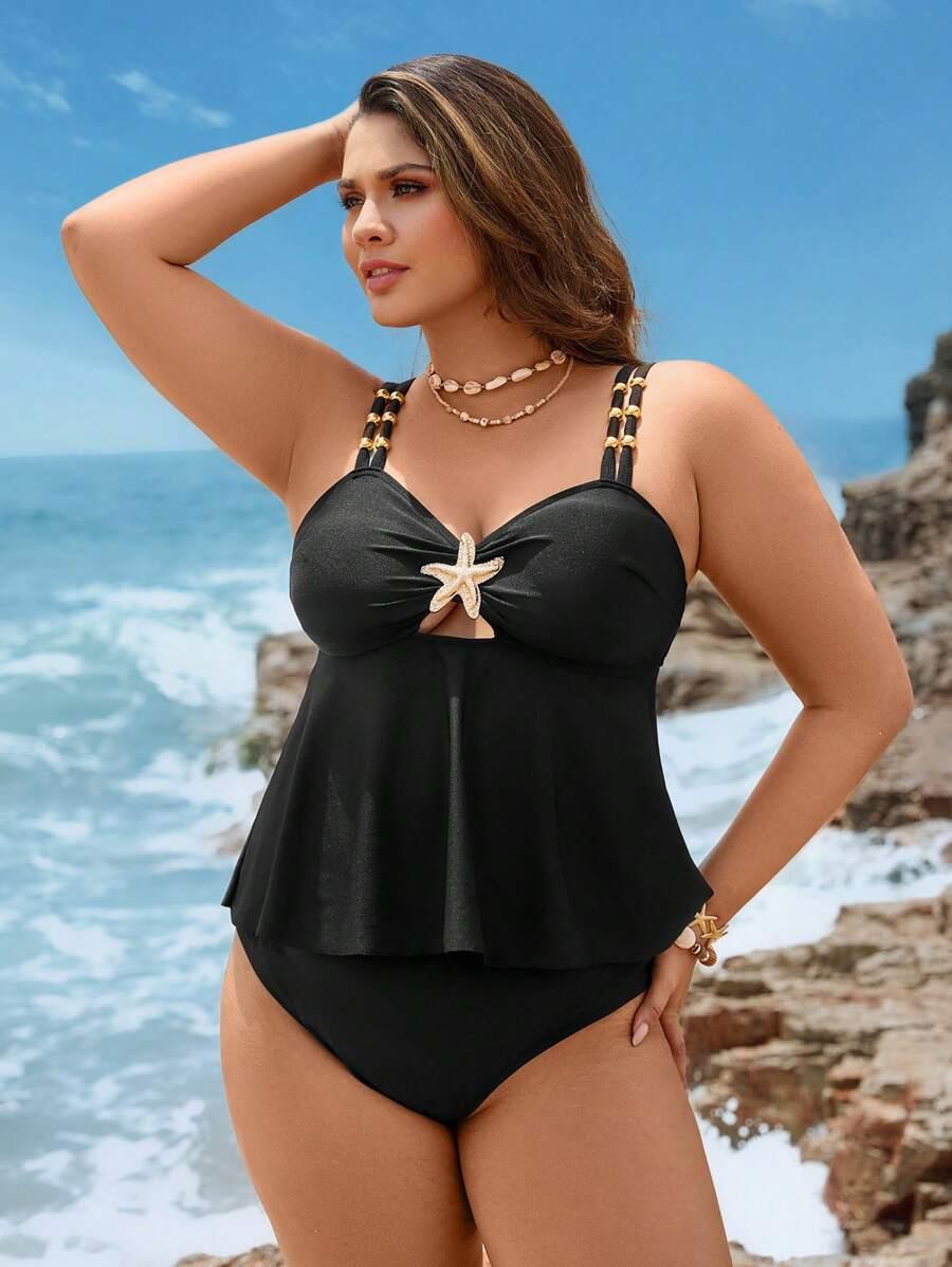 DWUCZĘŚCIOWY STRÓJ KĄPIELOWY TANKINI