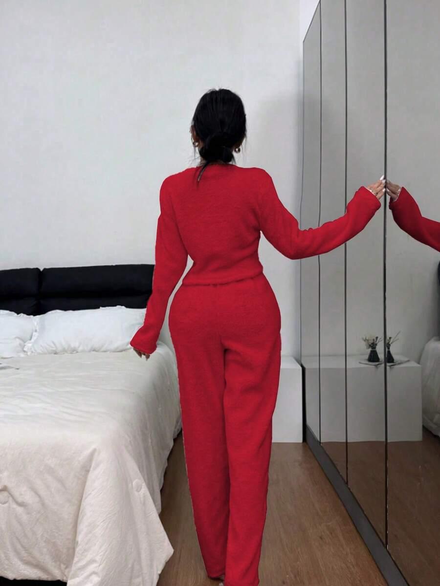 bluza spodnie komplet piżamy
