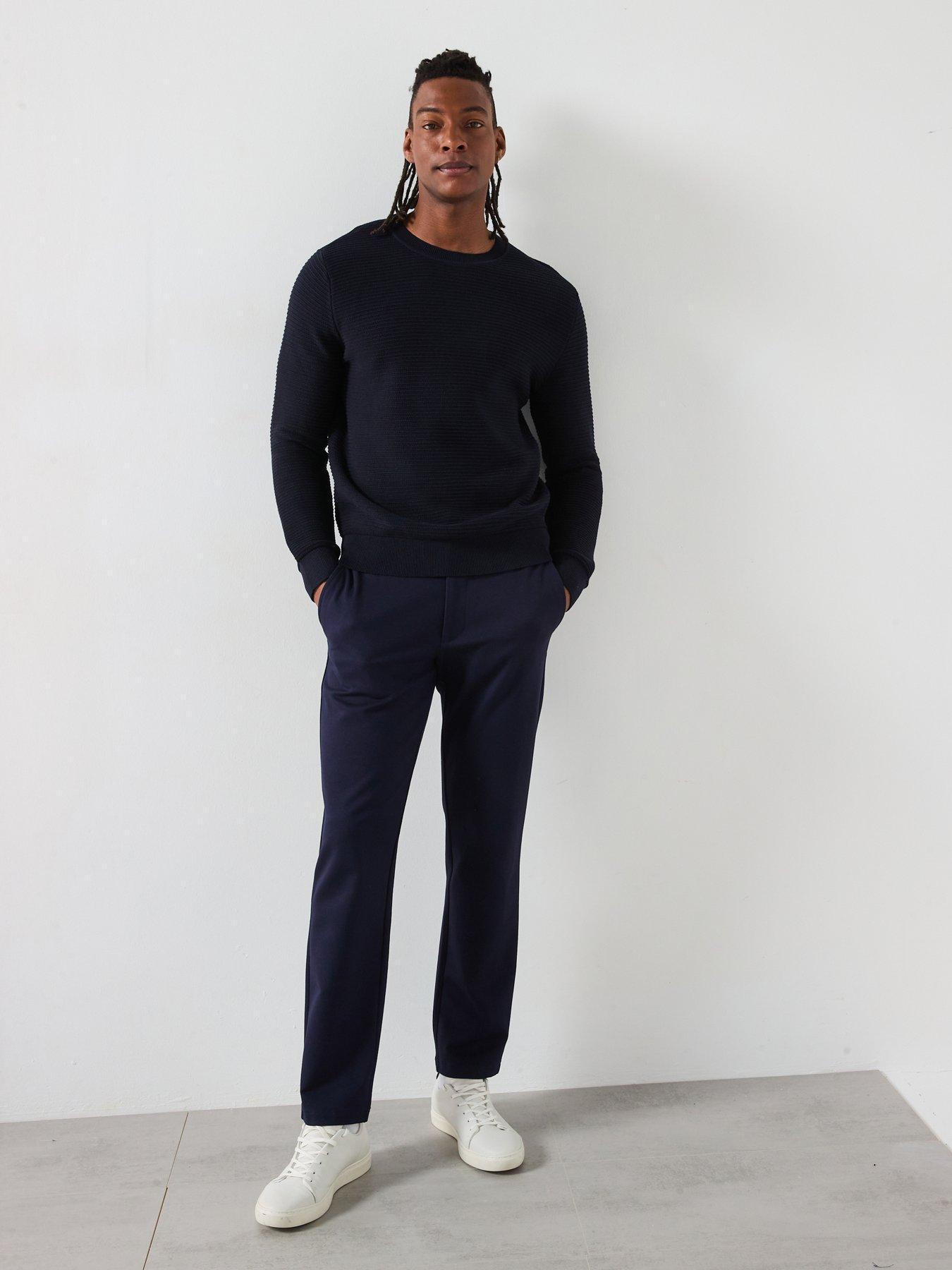 MANGO TEKSTUROWANY SWETER Z BAWEŁNY