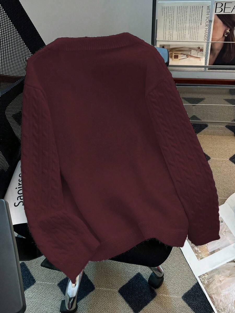 sweter kardigan guziki
