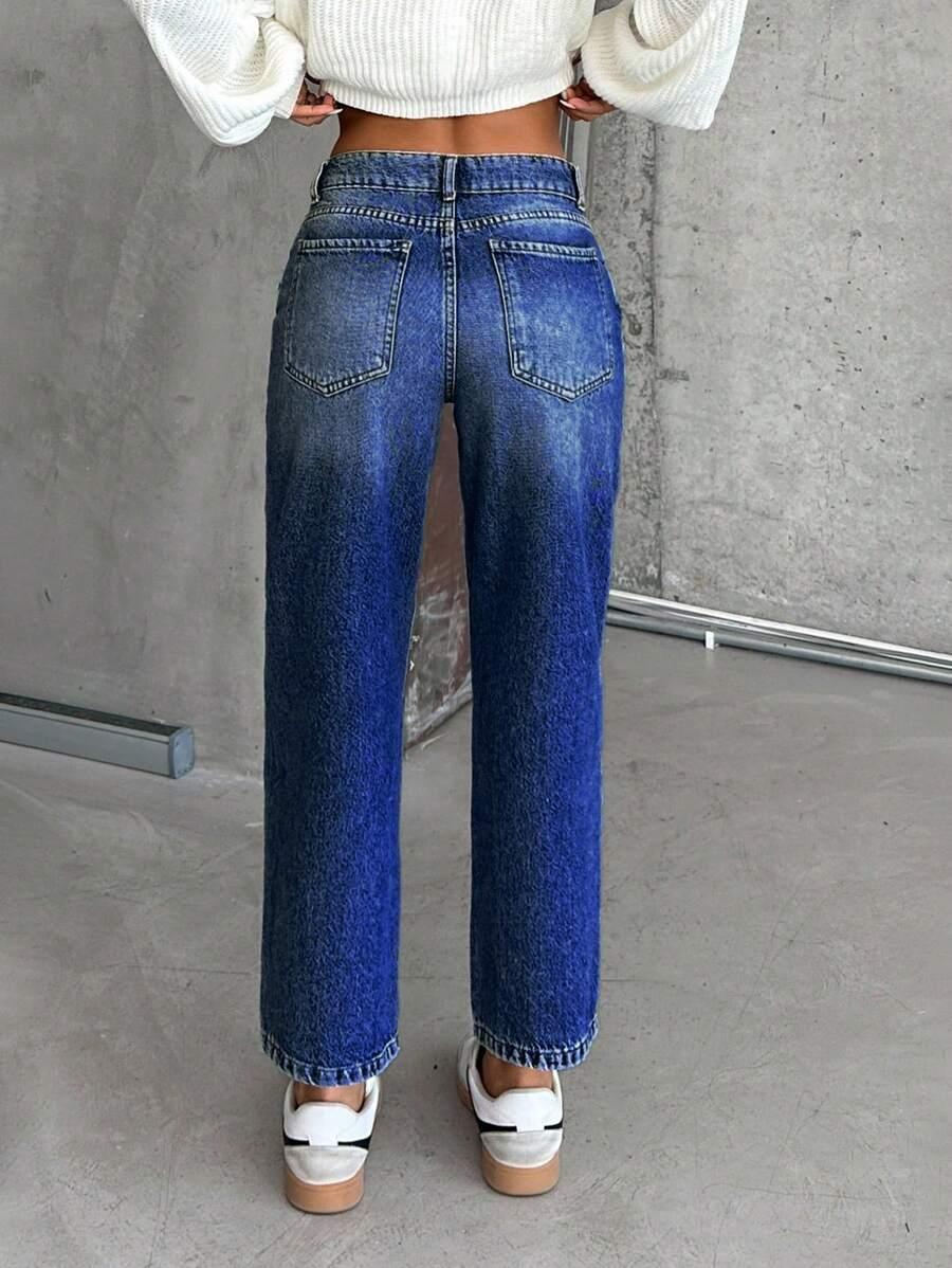 SPODNIE JEANS KIESZENIE 