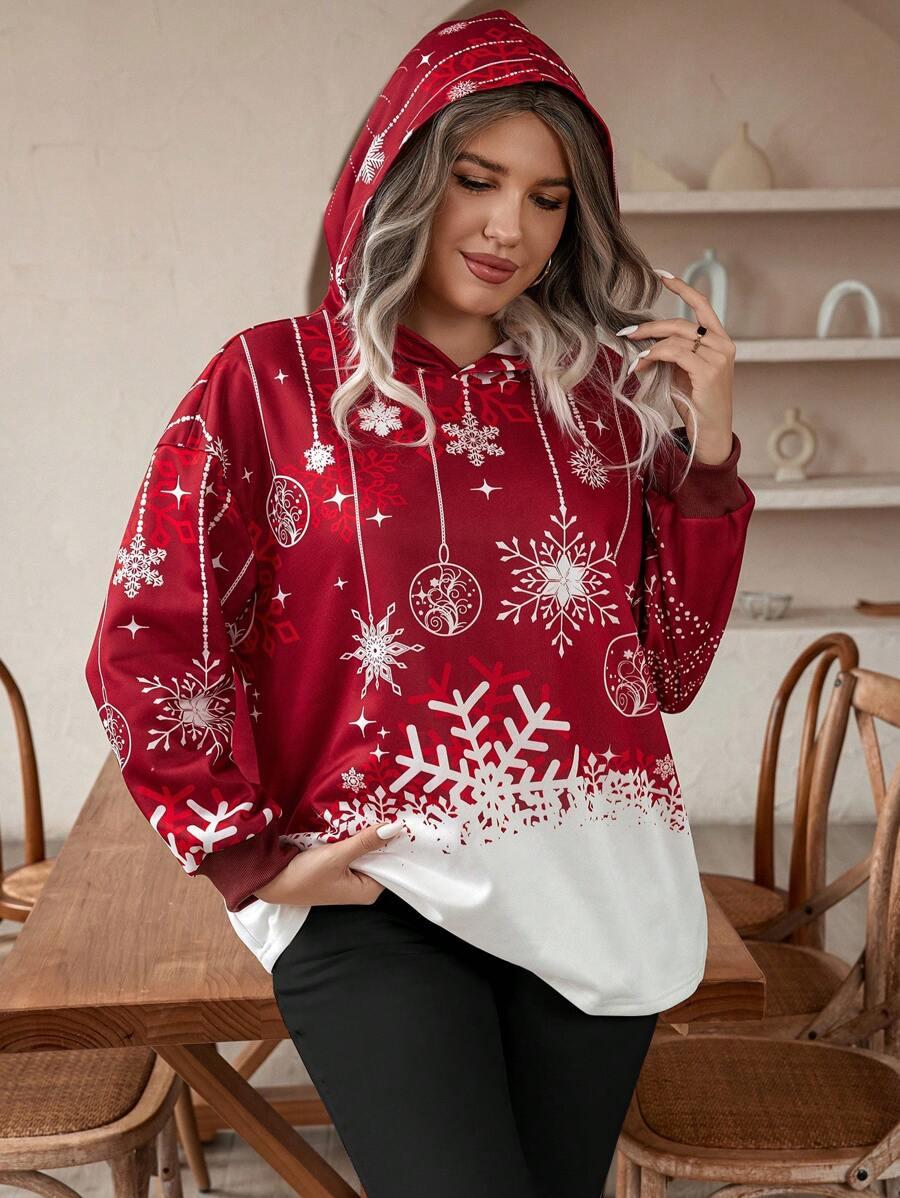 BLUZA DAMSKA Z MOTYWEM ŚWIĄTECZNYM
