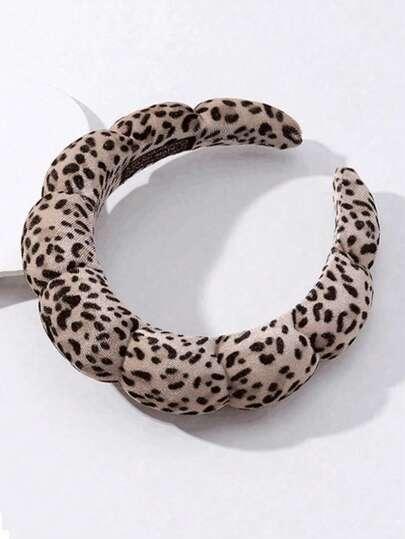 opaska do włosów animal print 