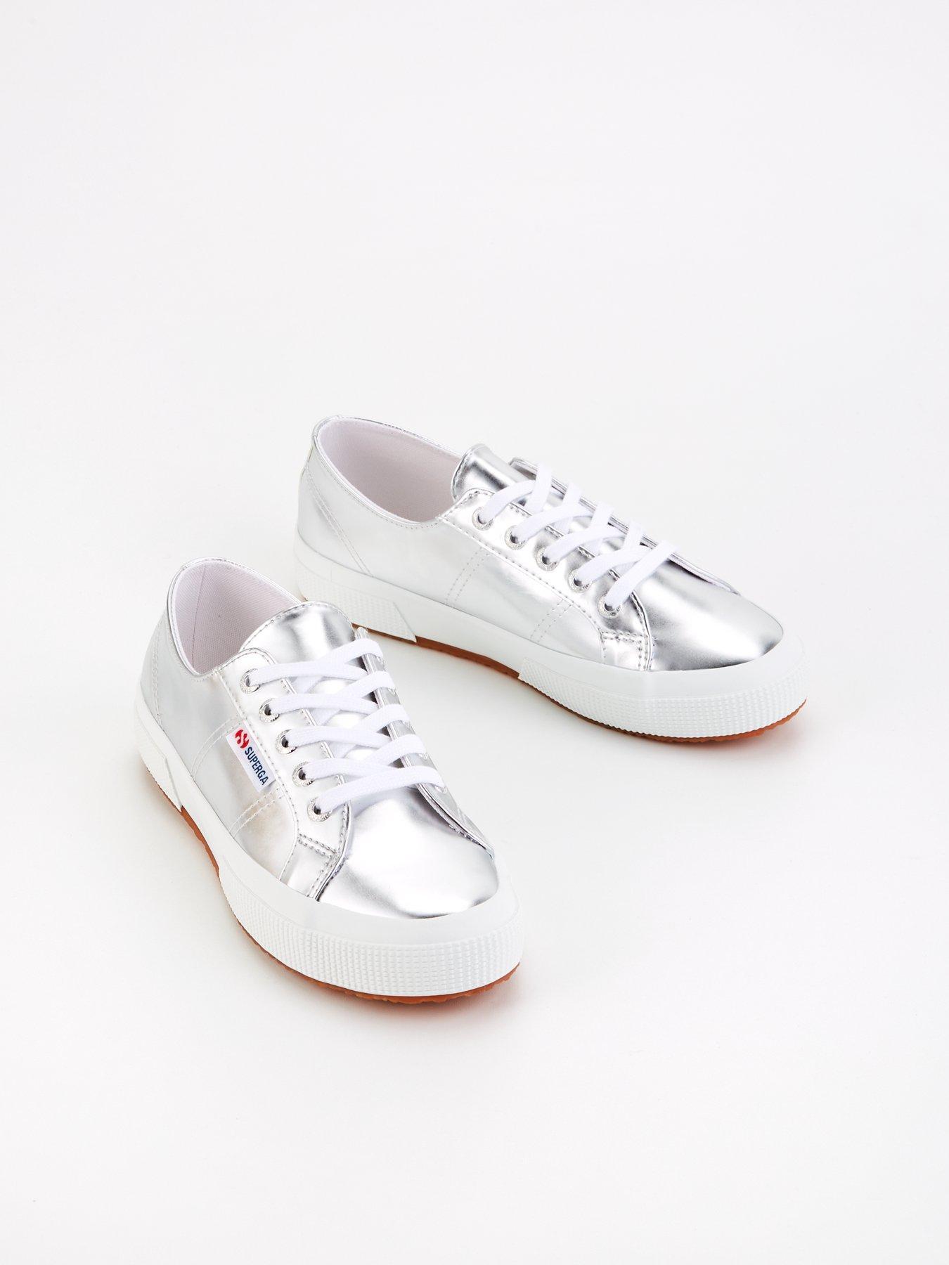 SUPERGA METALICZNE TRAMPKI DAMKSIE S4135CW