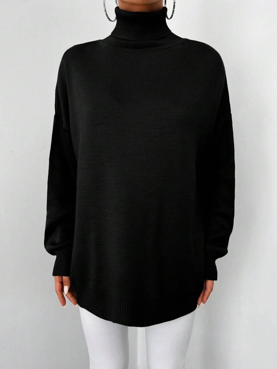 CZARNY SWETER GOLF