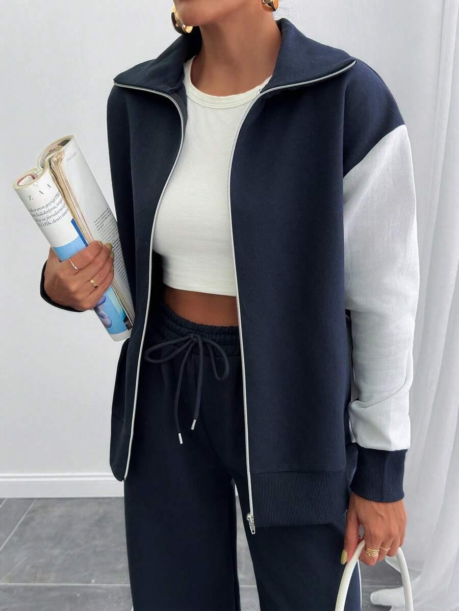 BLUZA SPODNIE DRESOWE KOMPLET 