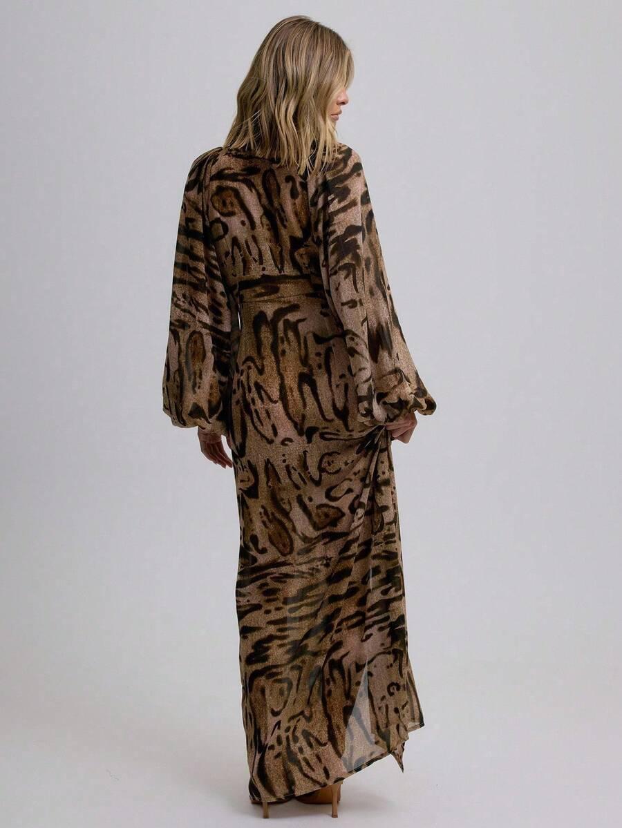 sukienka animal print