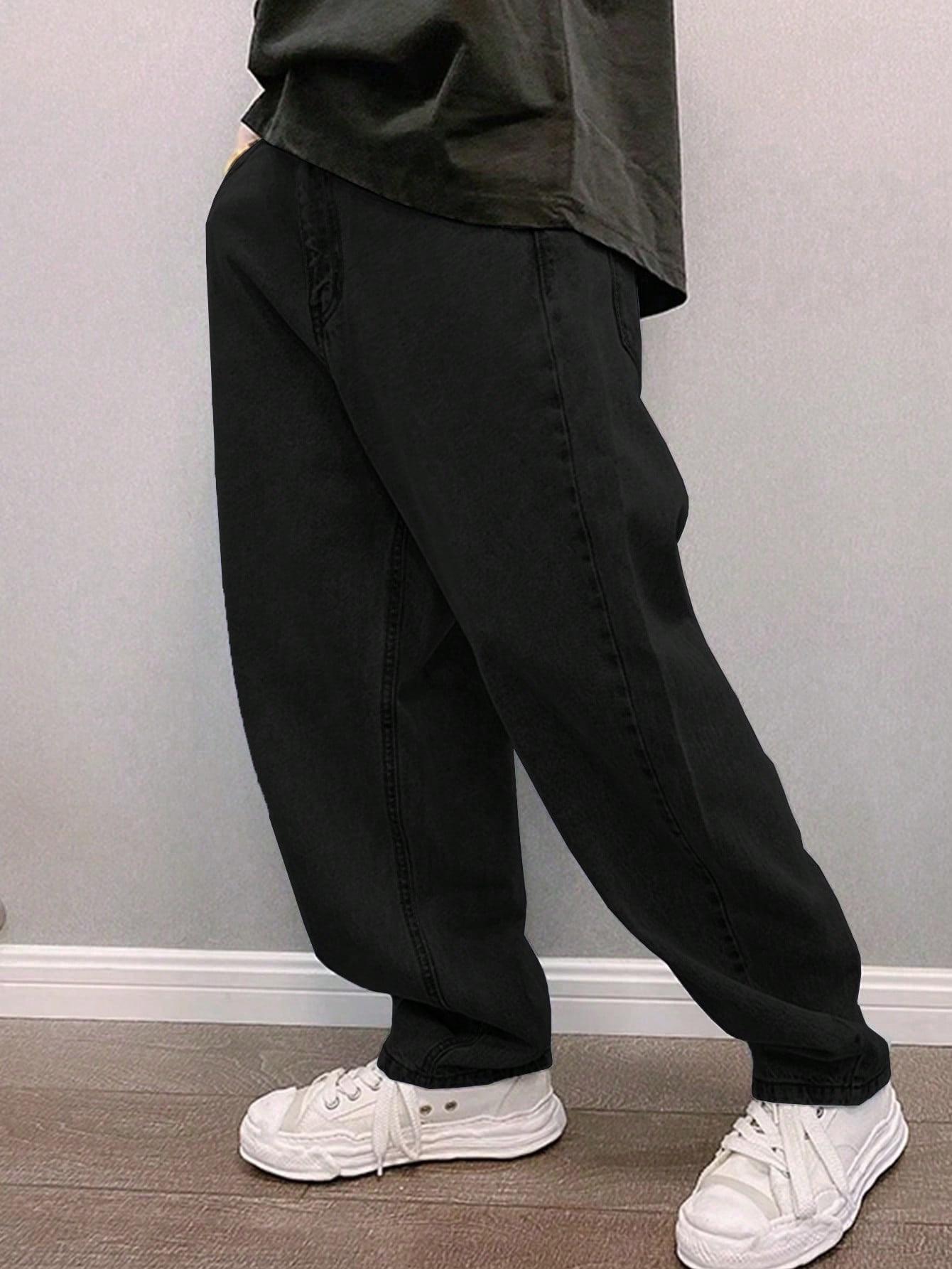 PROSTE SPODNIE JEANS 