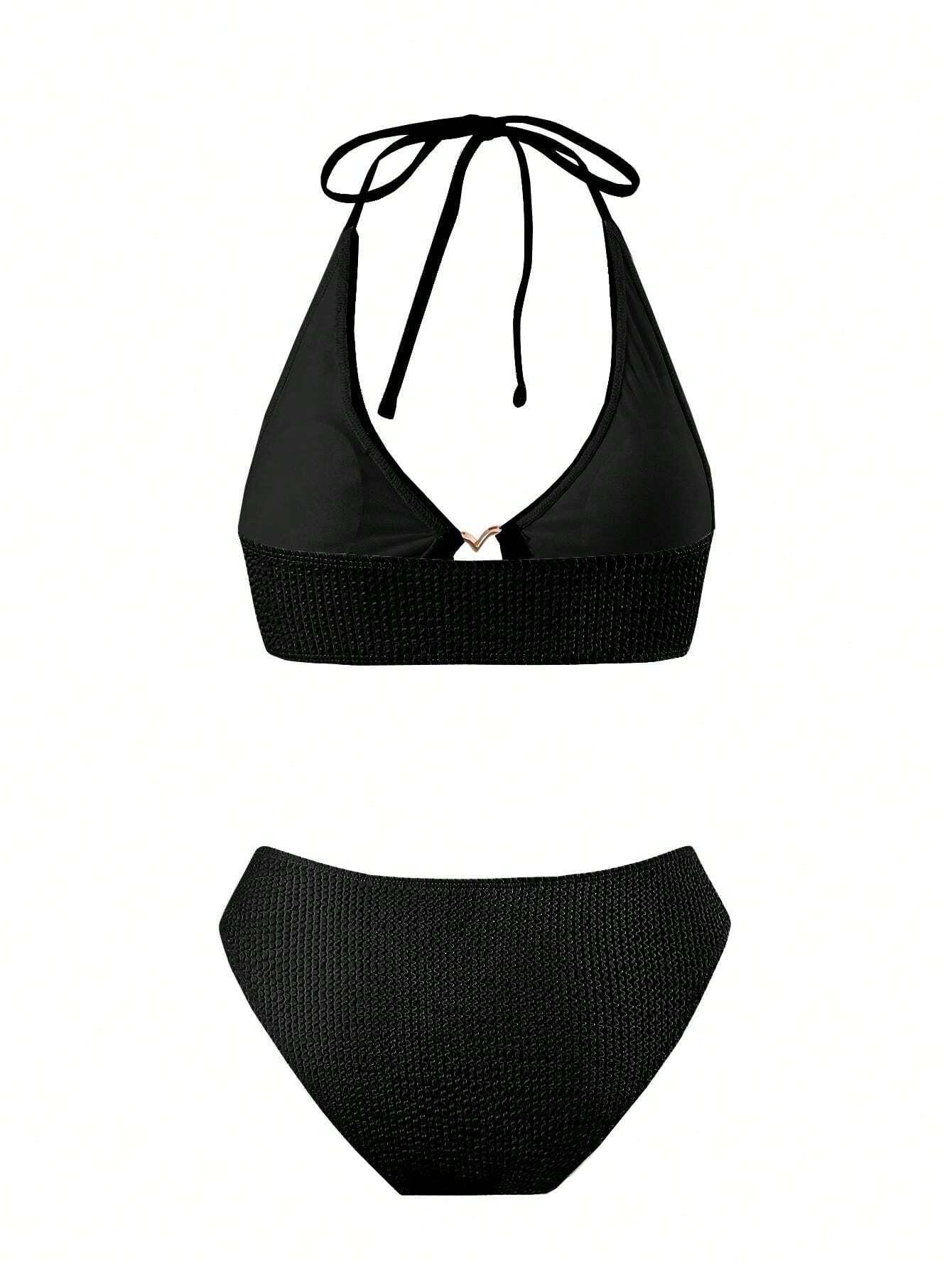 czarny dół od bikini 