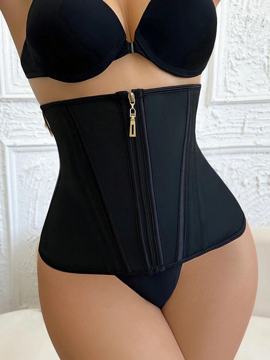 czarny gorset modelujący