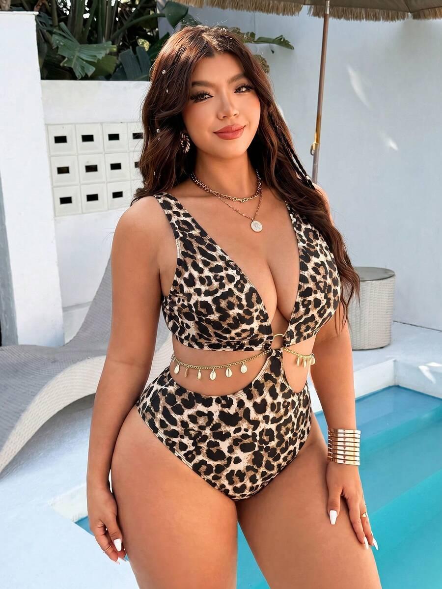JEDNOCZĘŚCIOWY STRÓJ KĄPIELOWY ANIMAL PRINT