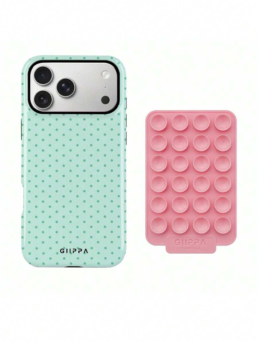 etui na telefon iphone 15 pro przyssawka zestaw