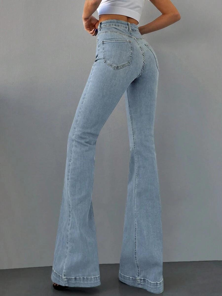 NIEBIESKIE SPODNIE JEANS 
