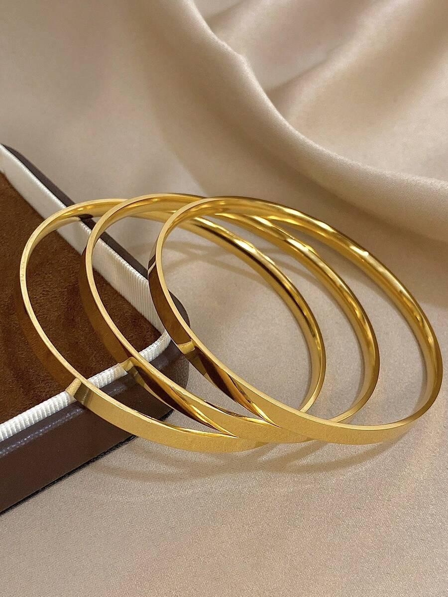 ZŁOTA BRANSOLETKA 3-PACK