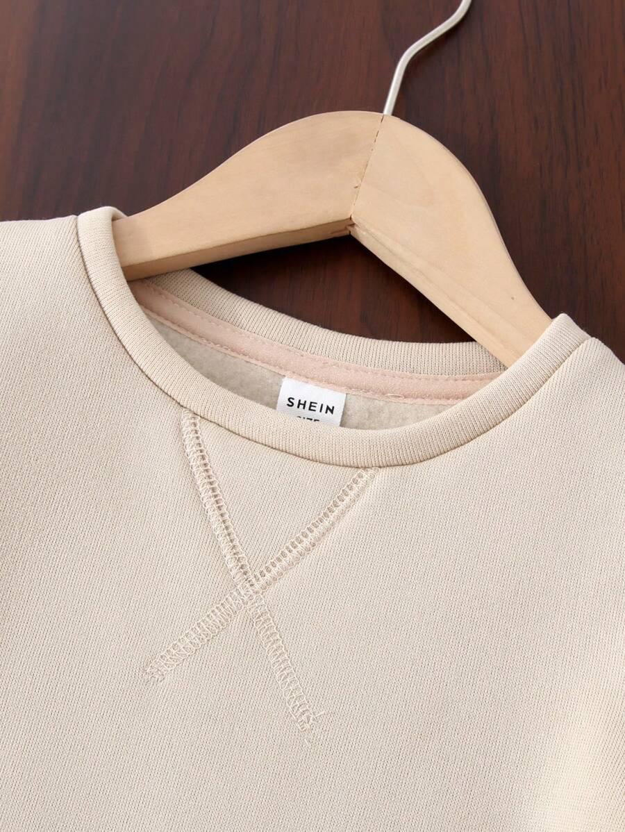 BEŻOWA BLUZA CASUAL