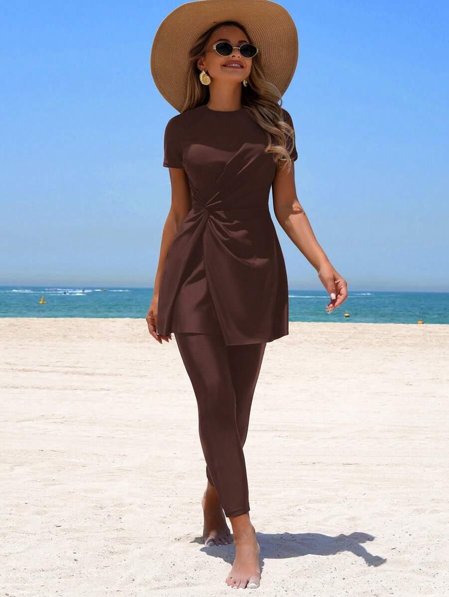DWUCZĘŚCIOWY STRÓJ KĄPIELOWY burkini
