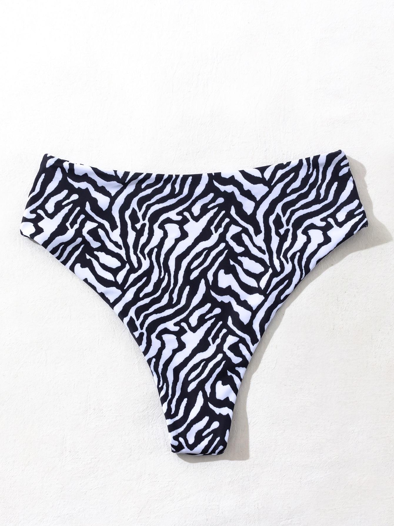 DÓŁ OD BIKINI ANIMAL PRINT