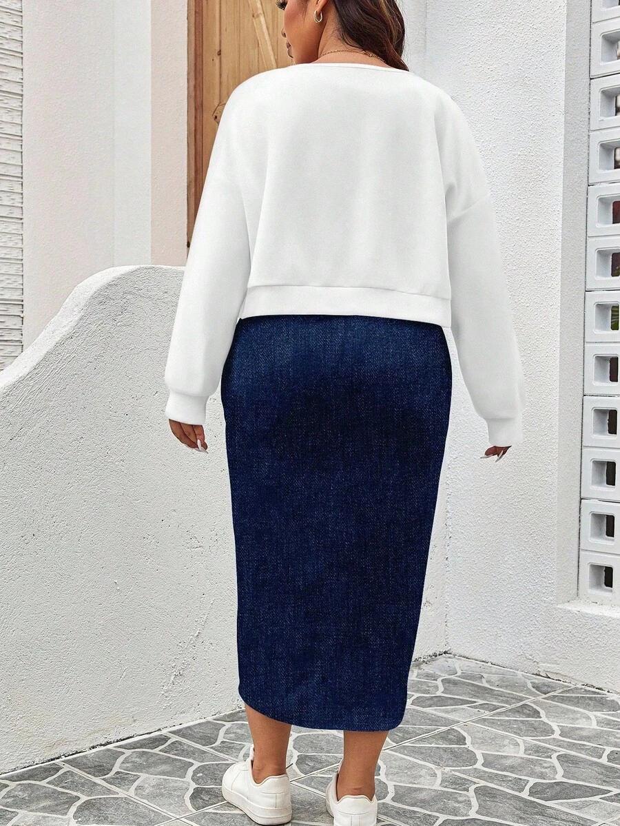 niebieska maxi sukienka