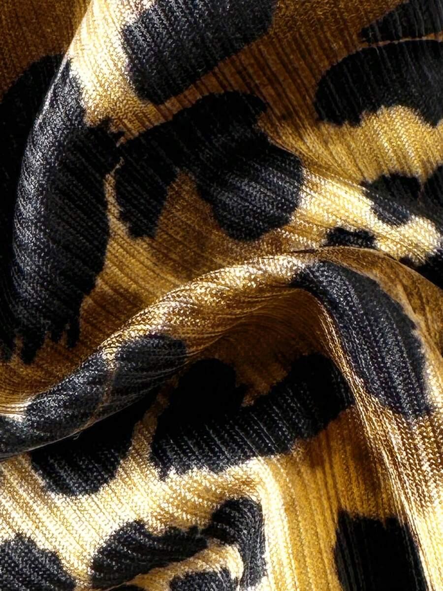 DWUCZĘŚCIOWY STRÓJ KĄPIELOWY ANIMAL PRINT