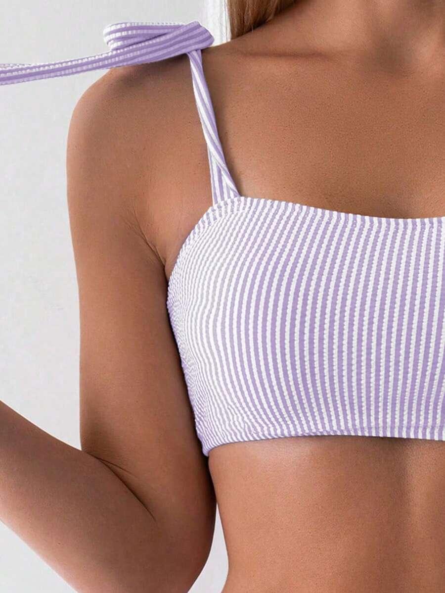 dół od bikini prążki