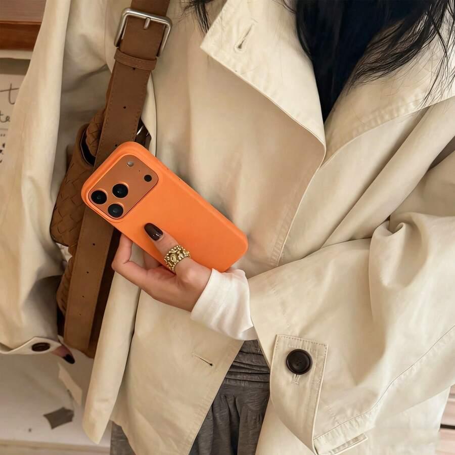 POMARAŃCZOWE ETUI IPHONE17 PRO MAX 