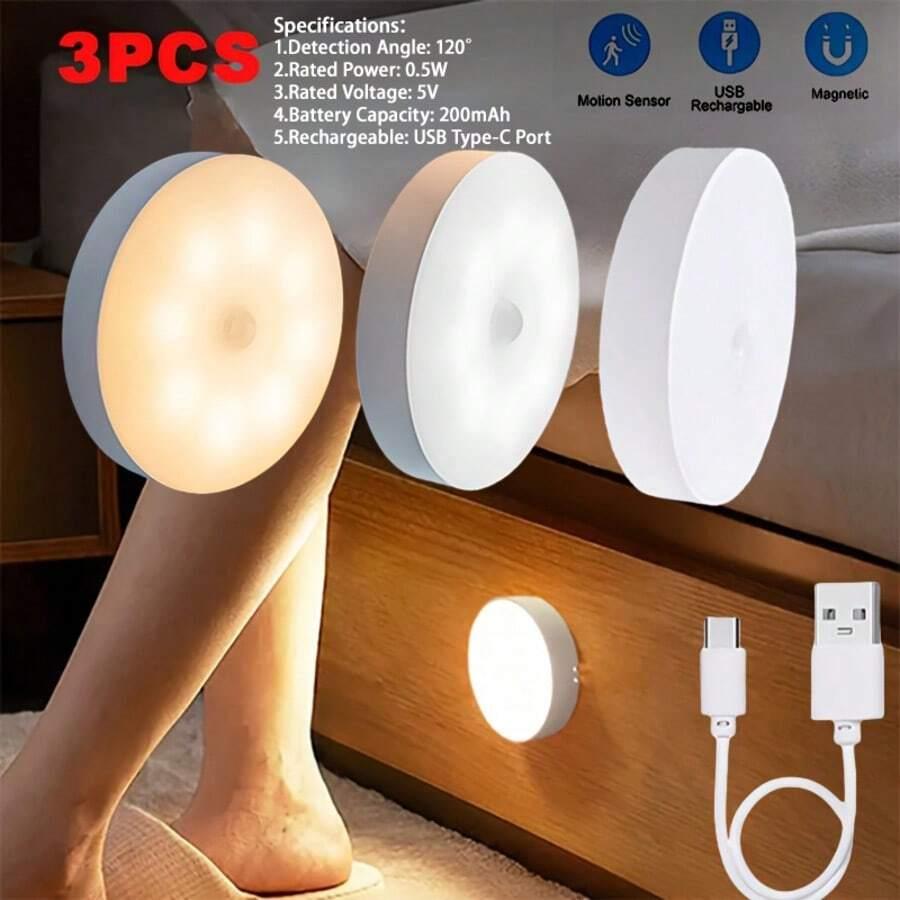 led czujnik ruchu 3-pack