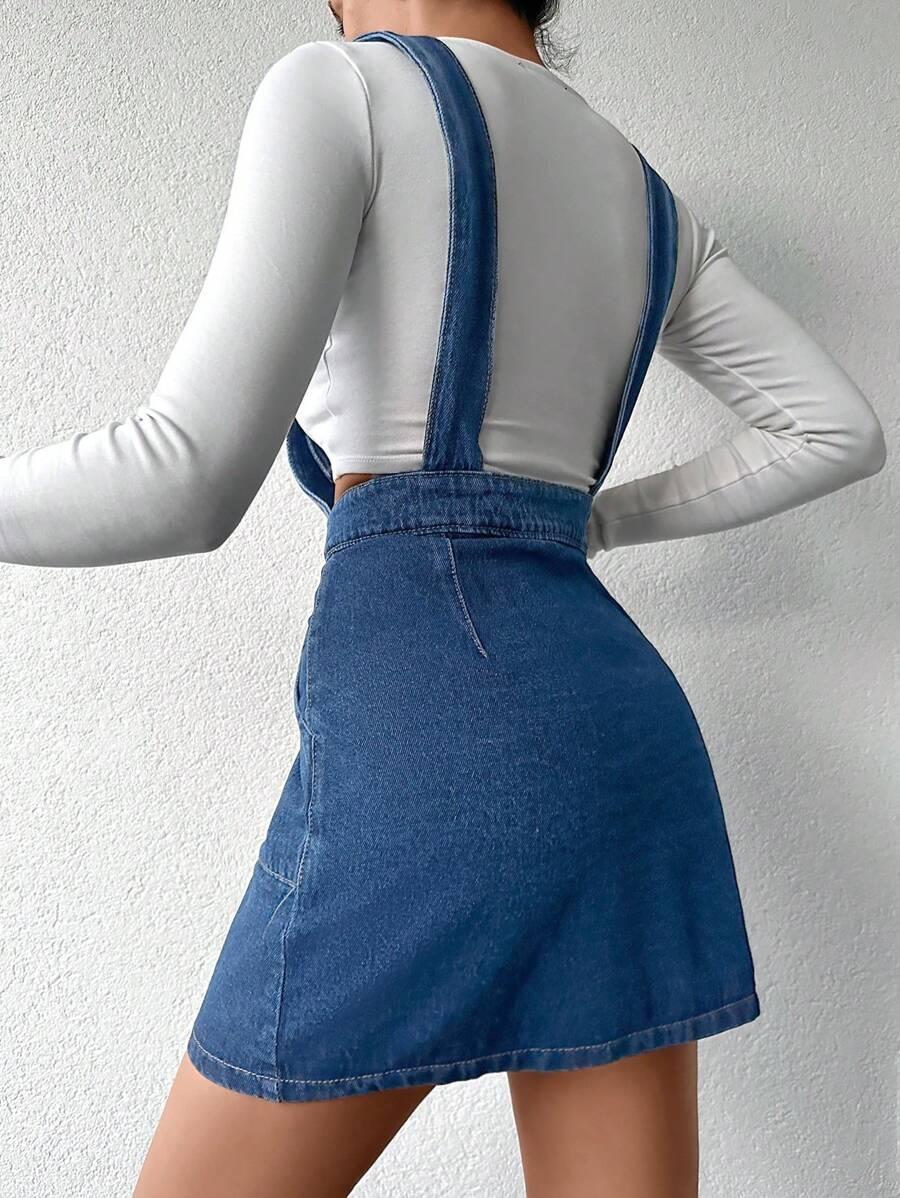 JEANSOWA MINI SUKIENKA