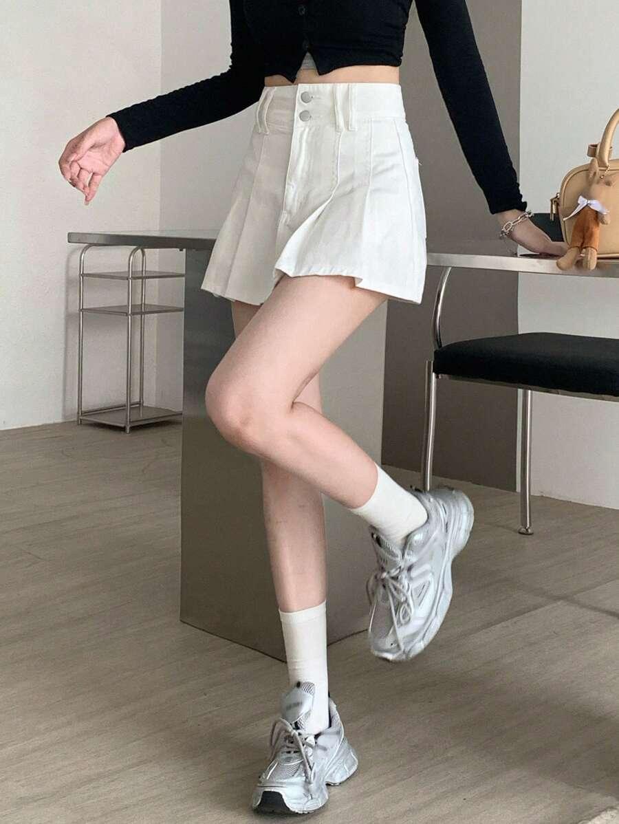 JEANSOWA MINI SPÓDNICA