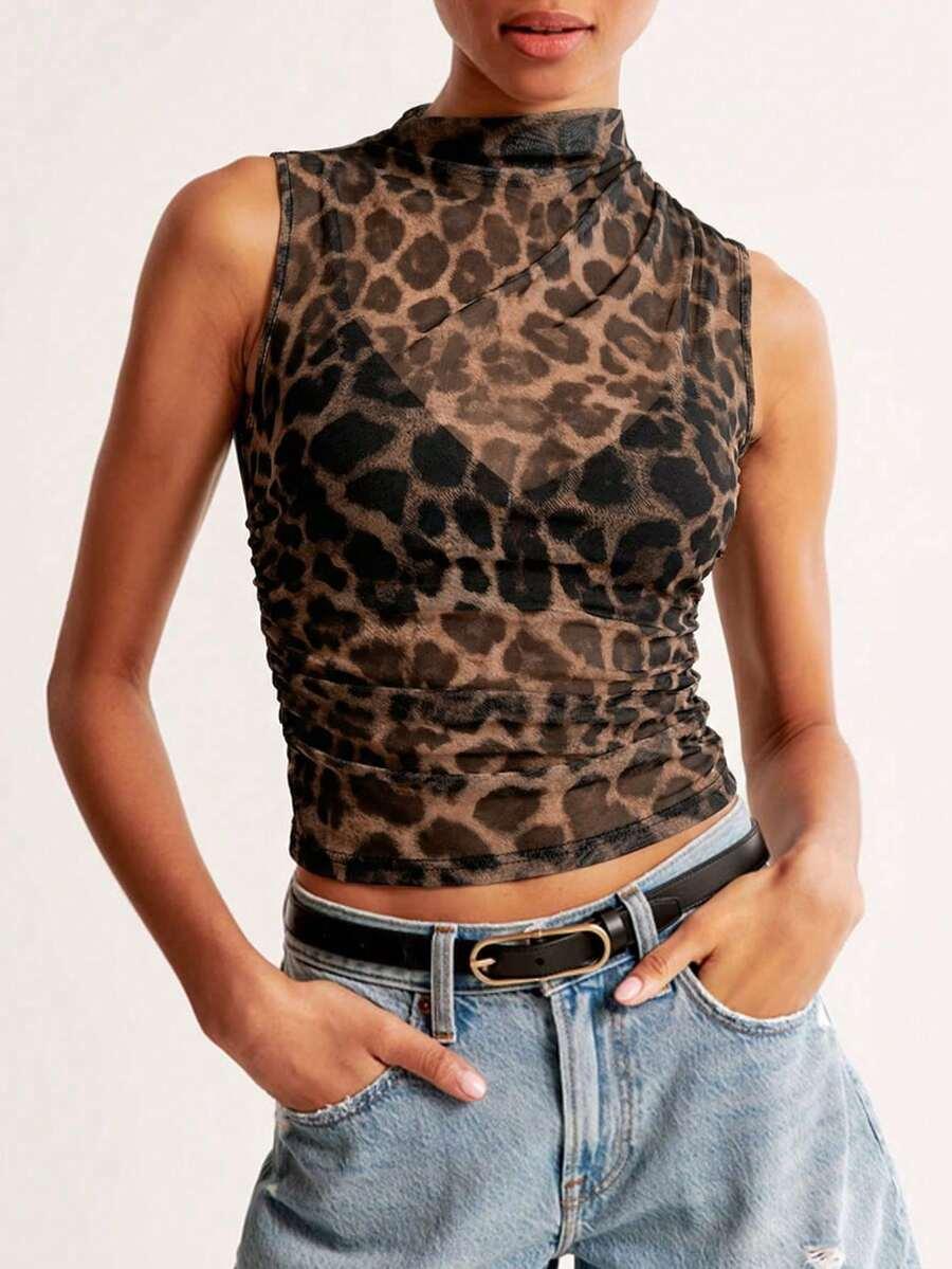 TOP ANIMAL PRINT