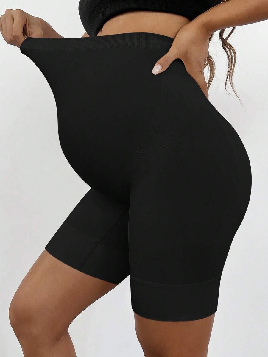 CZARNE KRÓTKIE LEGGINSY