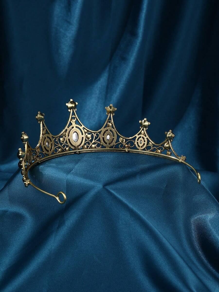 złoty diadem zdobienie
