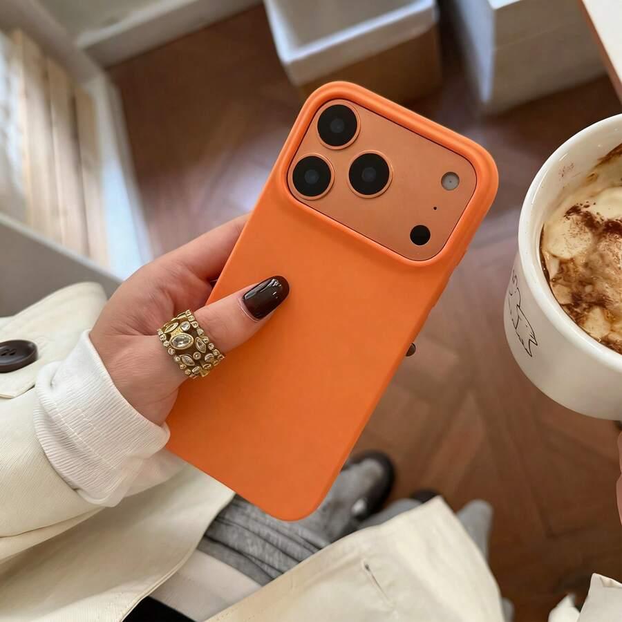 POMARAŃCZOWE ETUI IPHONE17 PRO MAX 