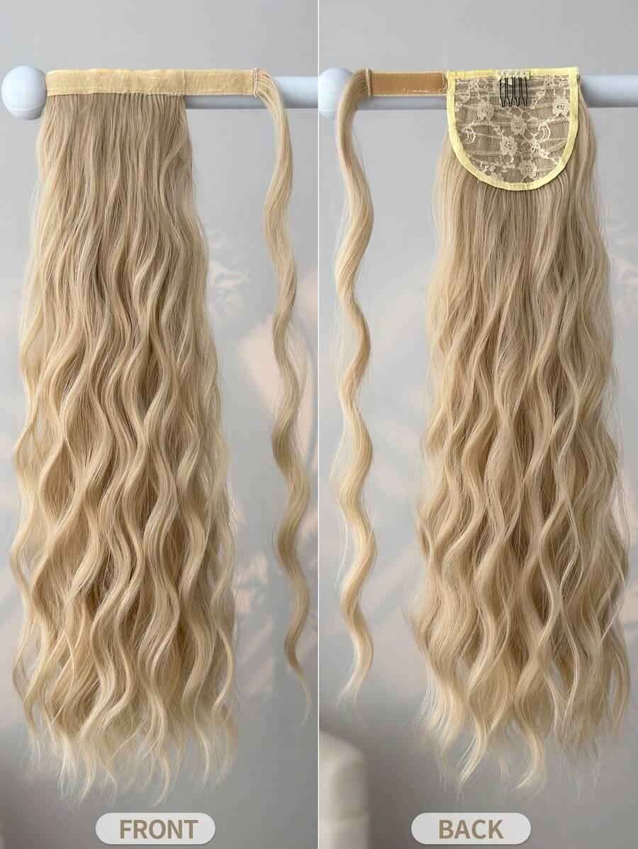 BLOND KUCYK WŁOSY SYNTETYCZNE
