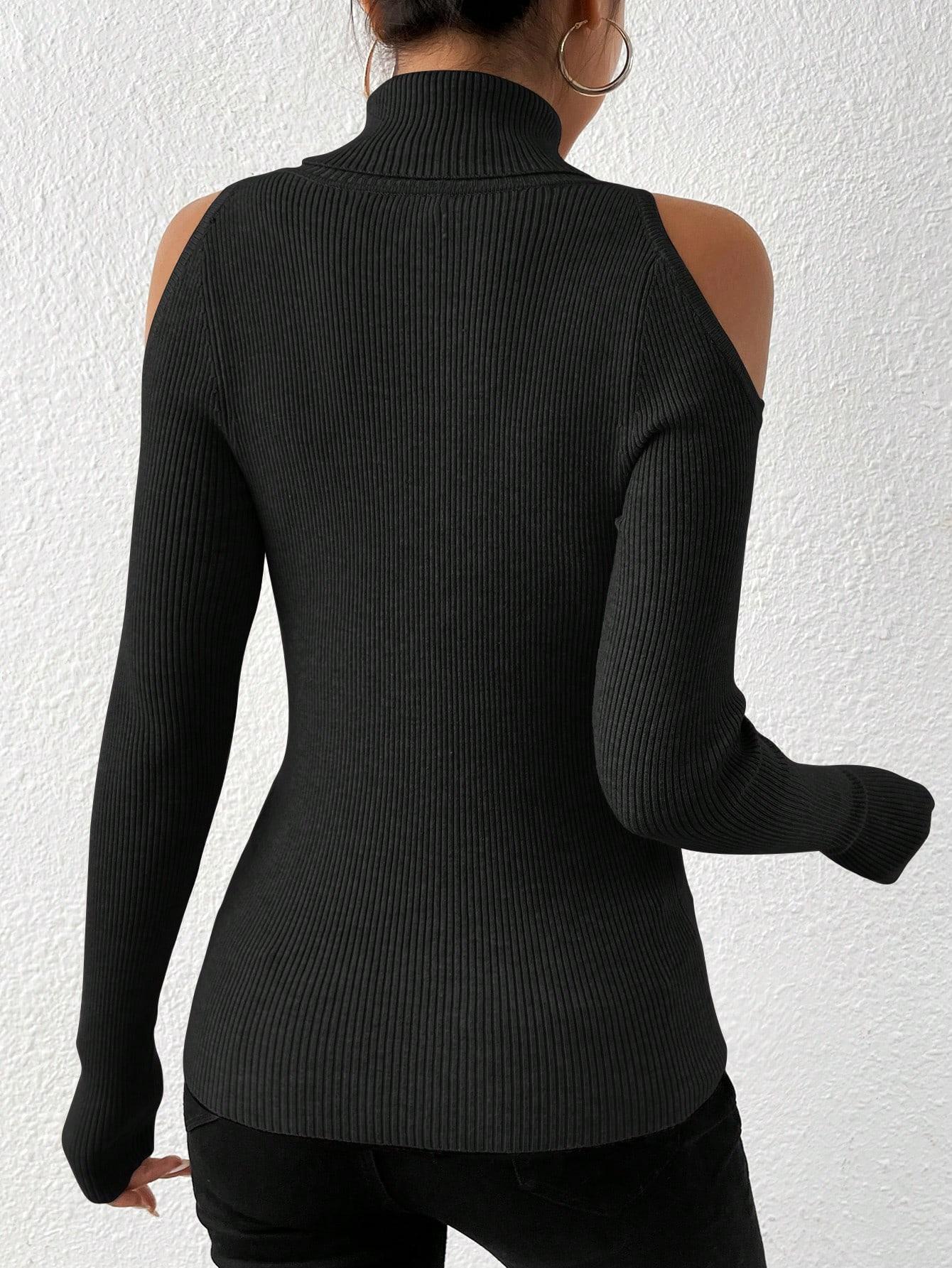 CZARNY SWETER GOLF