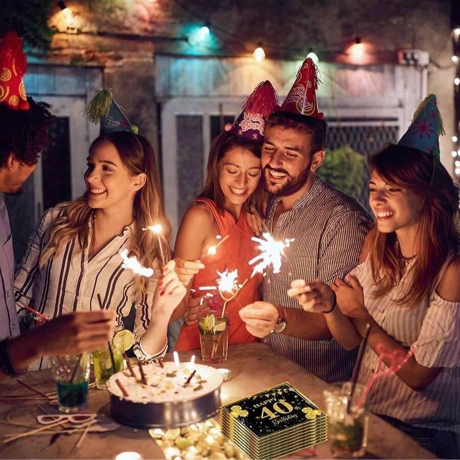 serwetki wzór cyfra 40 20-pack