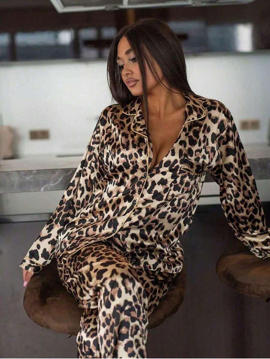 KOMPLET PIŻAM ANIMAL PRINT