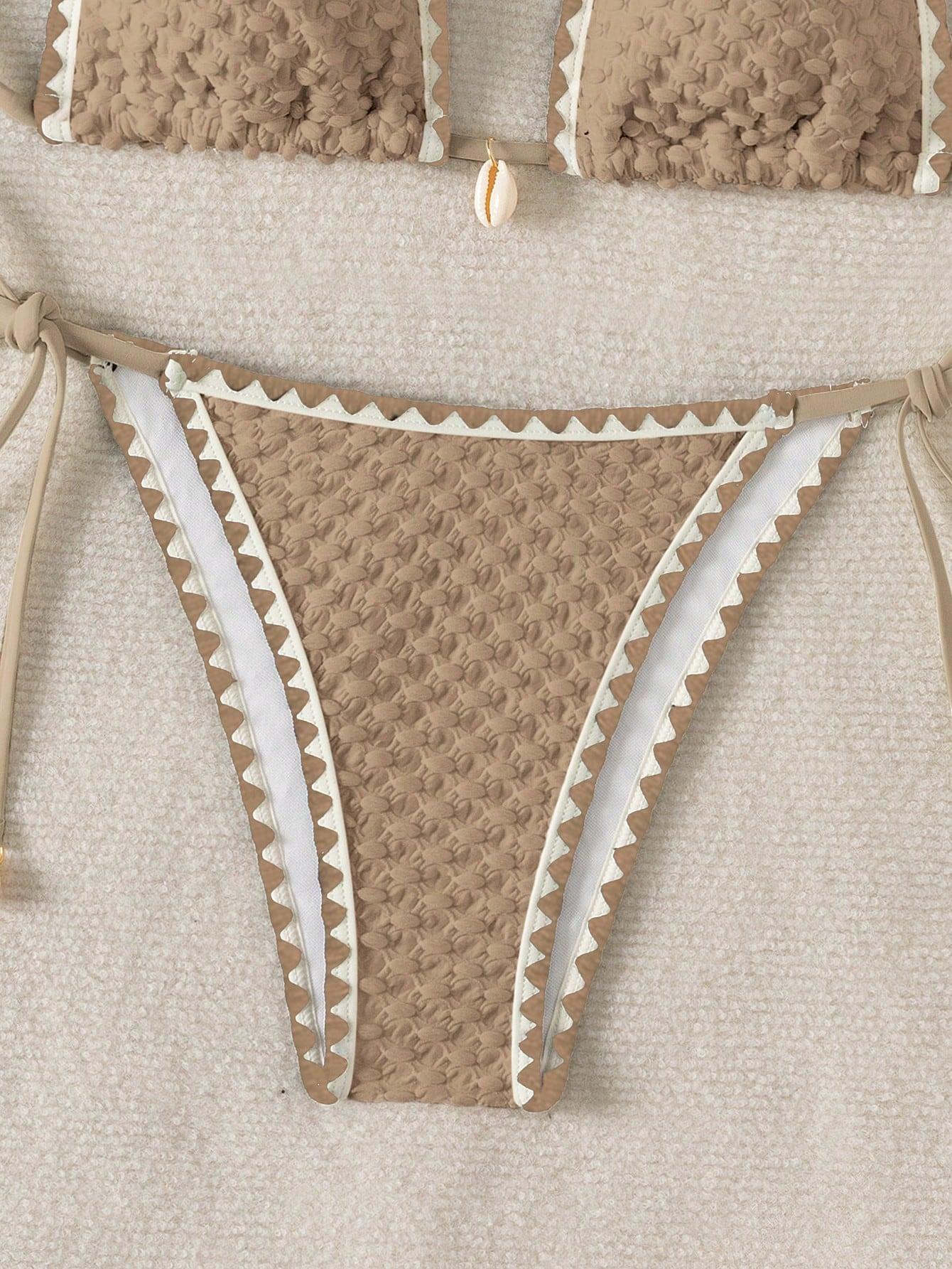 brązowa GÓRA OD BIKINI