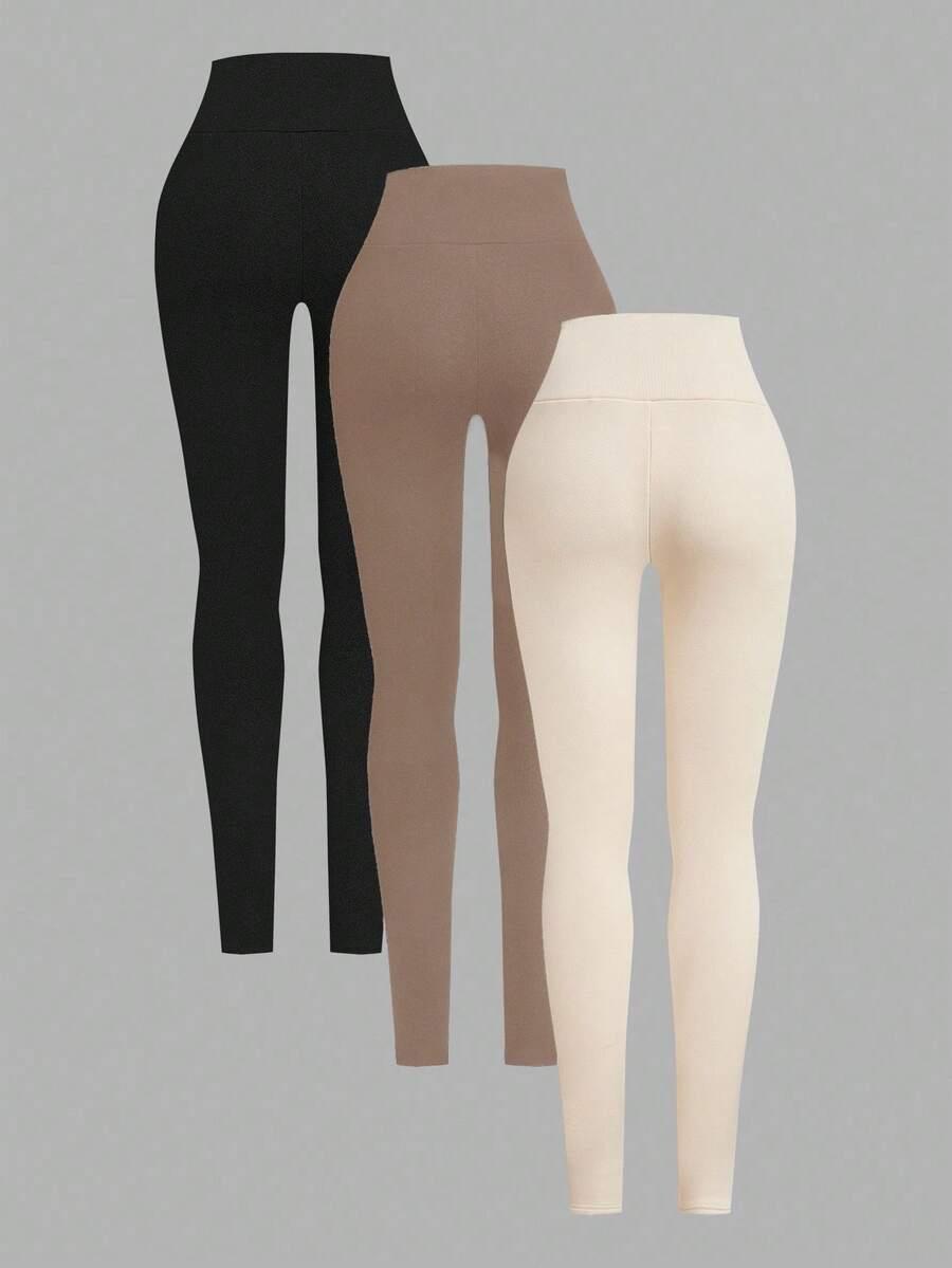 LEGGINSY WYSOKI STAN 3-PACK
